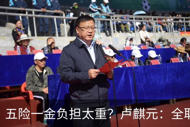 五险一金负担太重？卢麒元：全取消，征房产直接税，经济才会正常